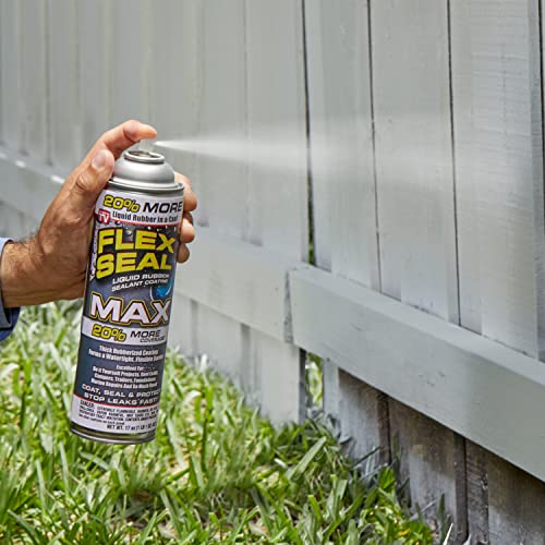 17 oz White Waterproof Rubber Spray Sealant D432582
