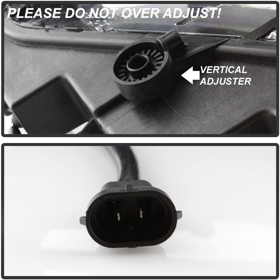 LED Fog Lights Bumper Lamps with Switch Assembly A3258