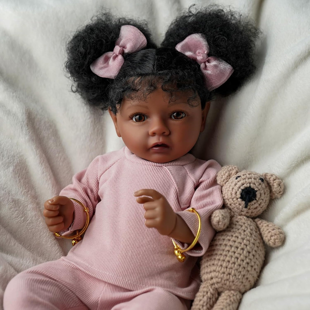 20 Inch Soft Body Realistic Newborn Baby Doll with Clothes H2266