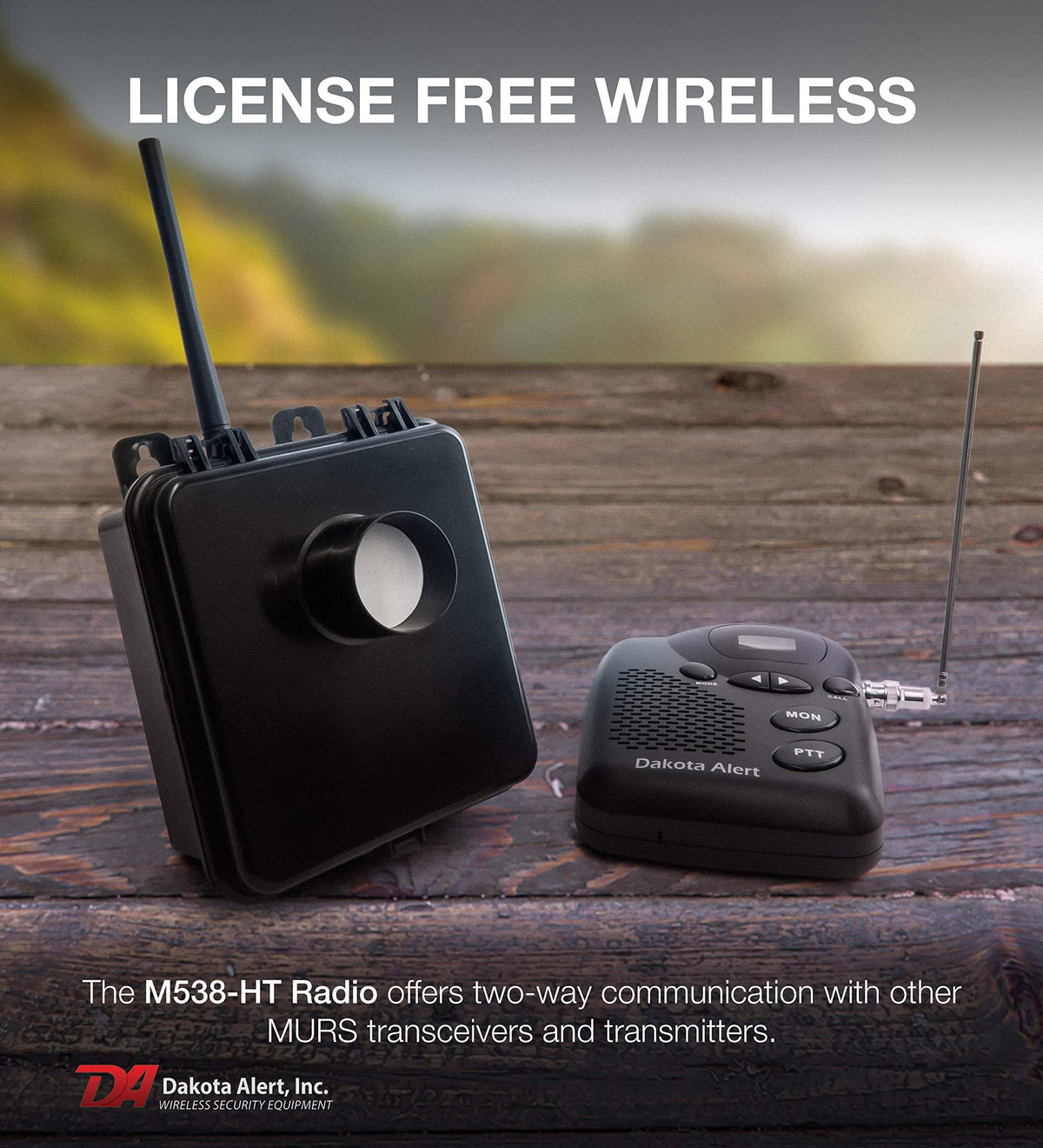 Wireless Motion Detection Kit Base Station Radio E3662