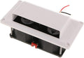 White 25W RV Side Air Vent Exhaust Fan T191