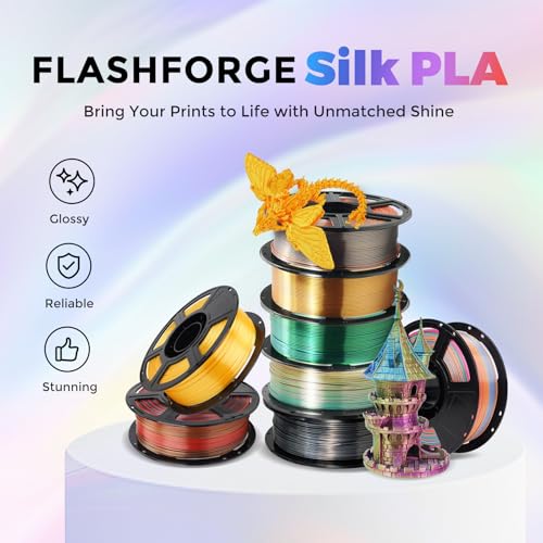 Silk PLA Filament 1.75mm 1kg Spool T170206