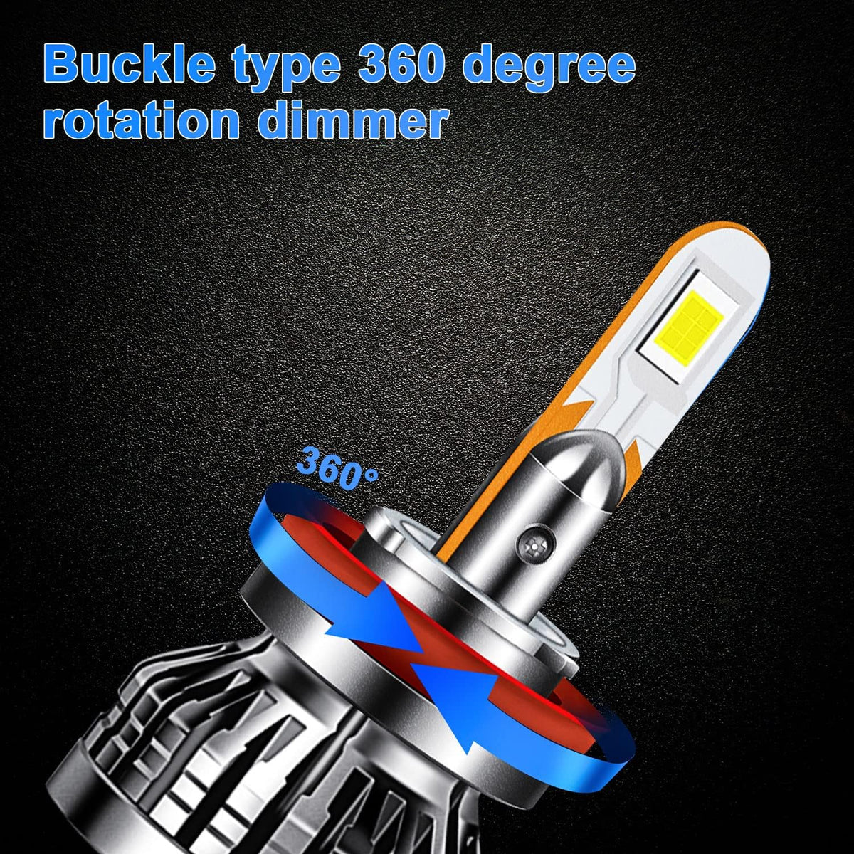 9005 High Beam H11 Low Beam LED Headlight Bulbs Conversion Kits, Pack of 4 Pack of 2 Y9051