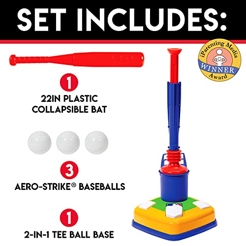 Kids Teeball Batting Tee and Pitching Machine I90210