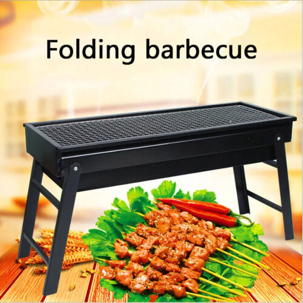 Portable Charcoal Stainless Steel BBQ Grill U348