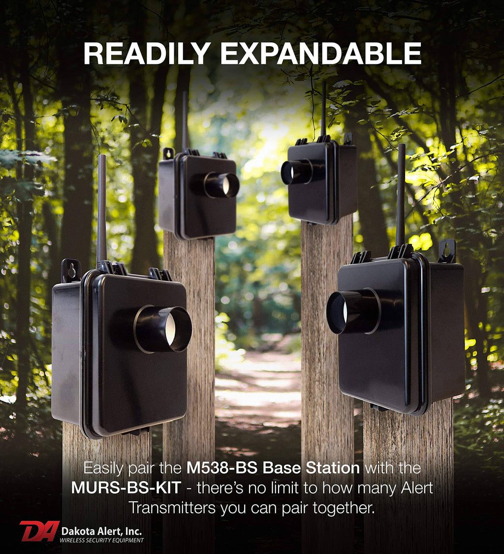 Wireless Motion Detection Kit Base Station Radio E3662