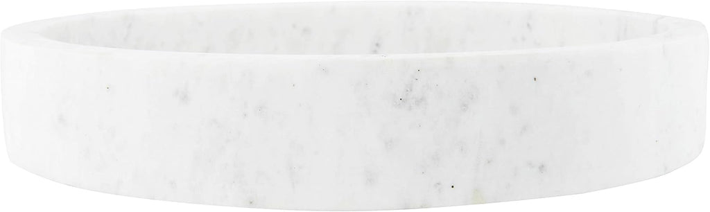 8 Round Carved Marble Tray T97255