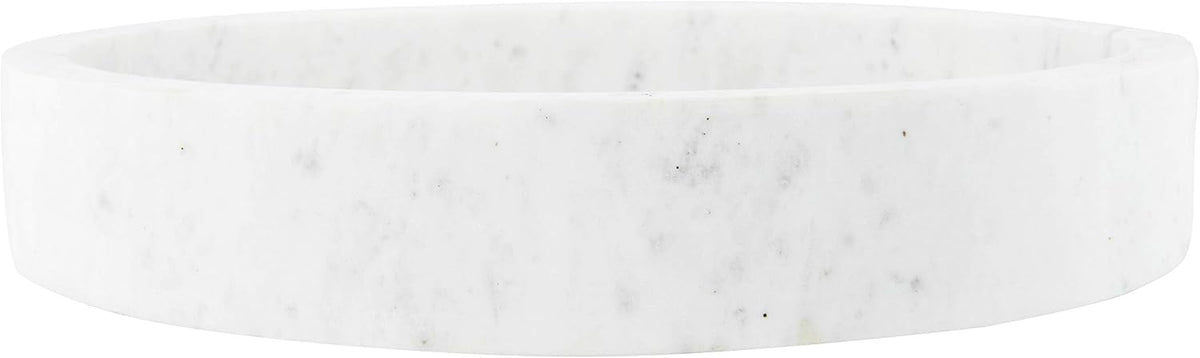 8 Round Carved Marble Tray T97255