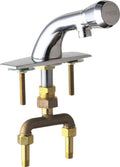 Hot and Cold Water Mixing Metering Sink Faucet Chrome R3791