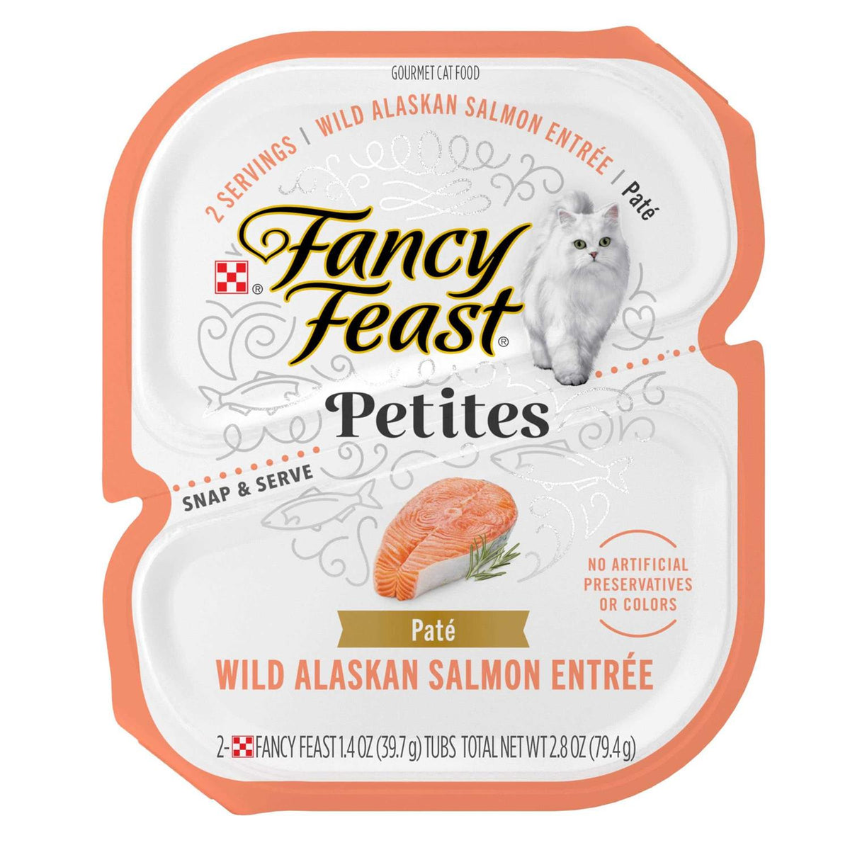Wild Alaskan Salmon Pate Wet Cat Food D334698