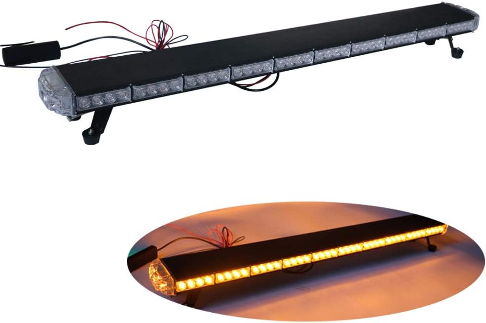 86 LED Amber Car Warning Strobe Light Bar H610395