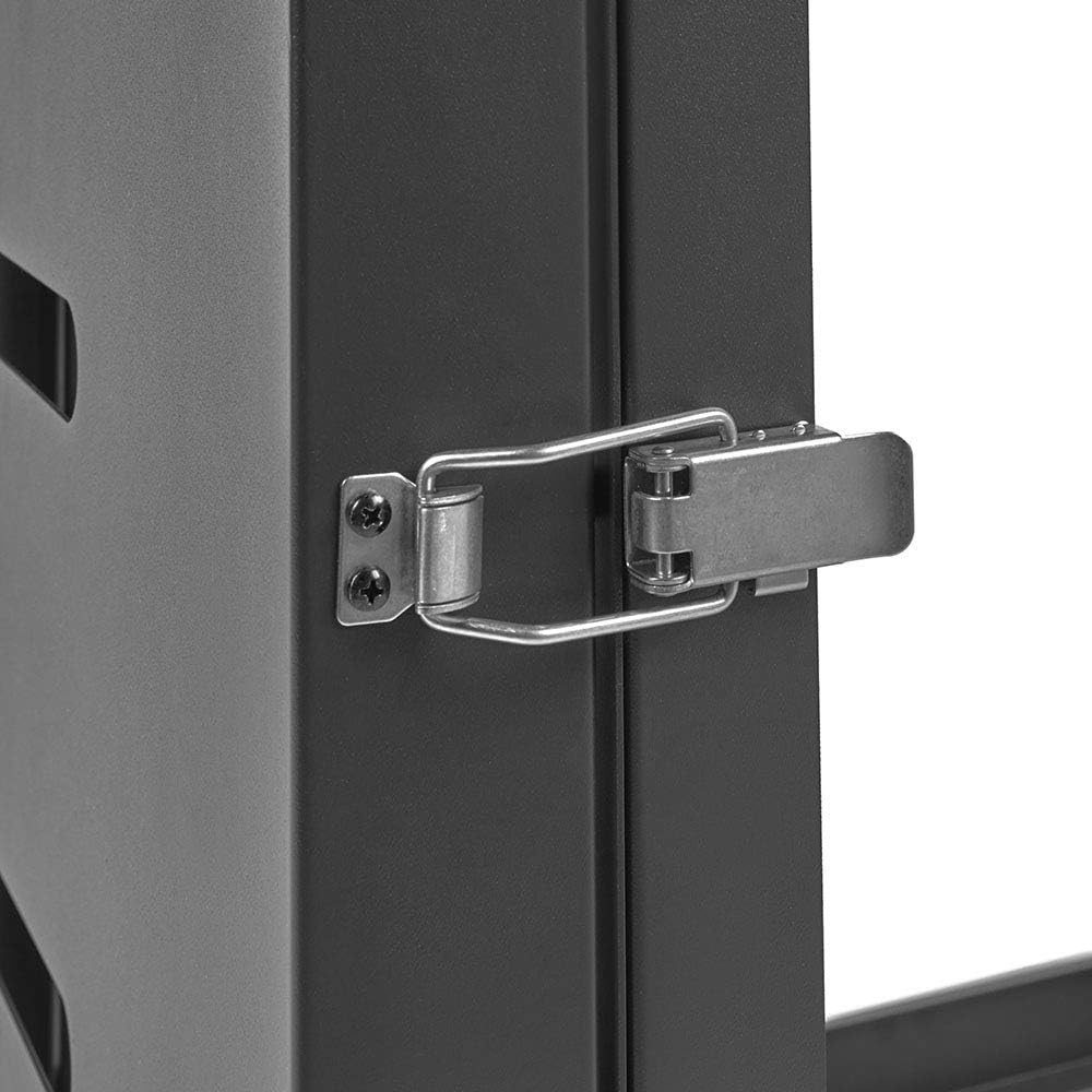 9U Hinged Open Frame Wall-Mount Network Rack R236581