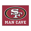 49ers Man Cave Mat W641