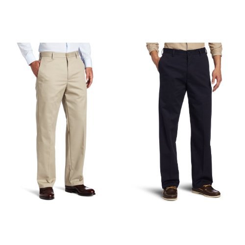 Men's Flat Front Straight Fit Pant H605685
