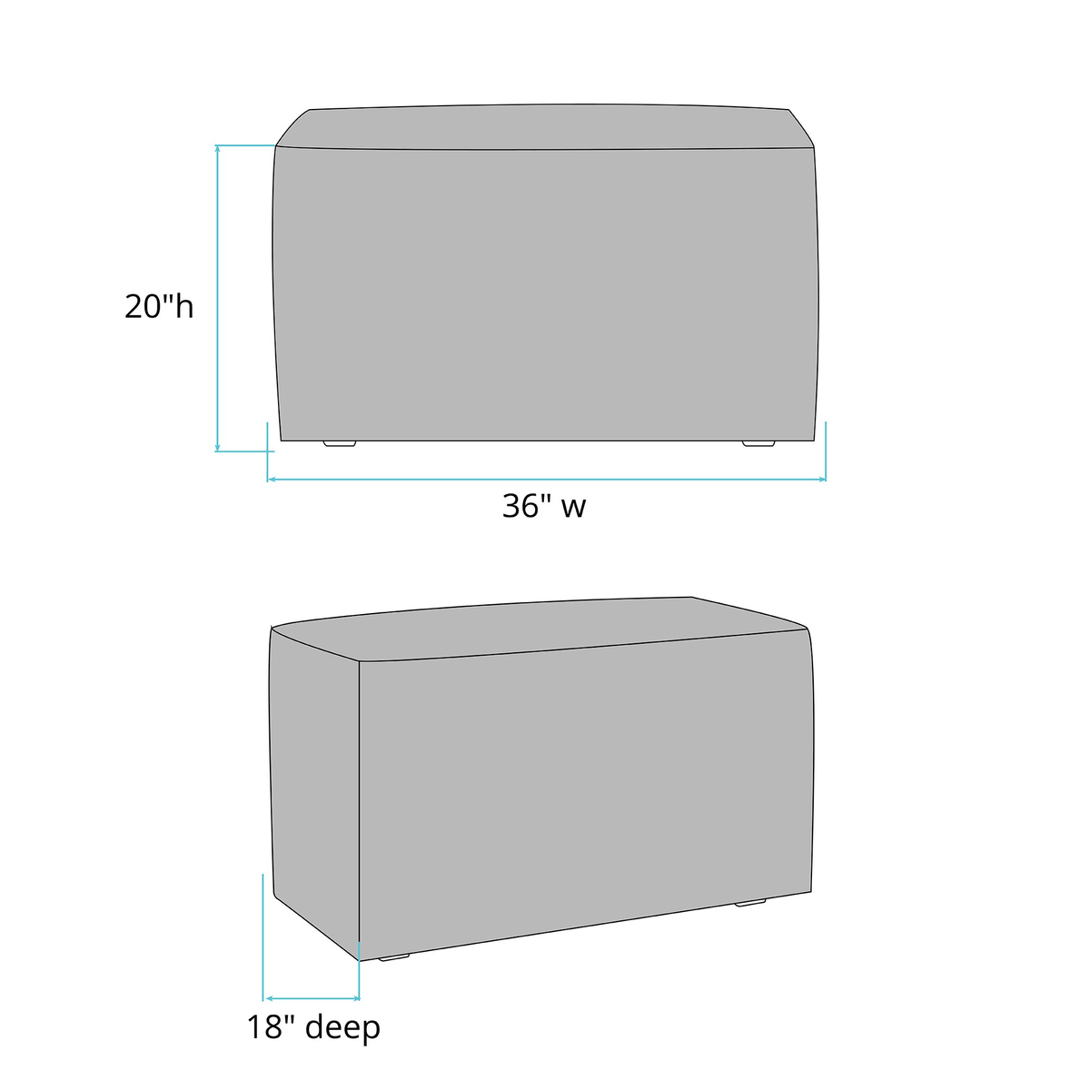 Chocolate Bench O69633