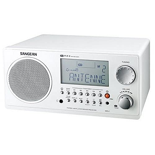 White Wooden Cabinet Digital Tuning Radio W53882