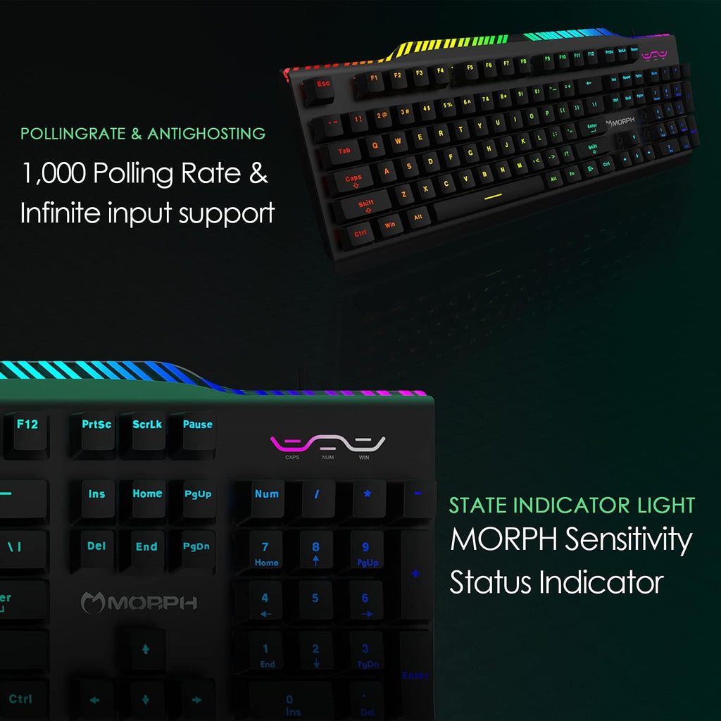 USB Wired RGB Mechanical Gaming Keyboard C7230