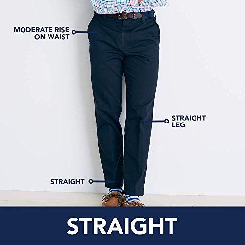 Men's Flat Front Straight Fit Pant H605685