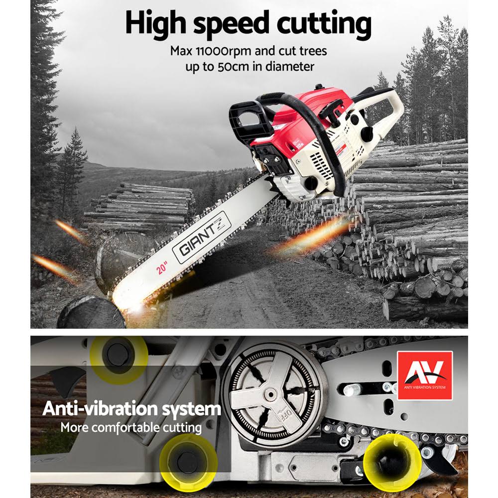 58cc Petrol Chainsaw Z4375