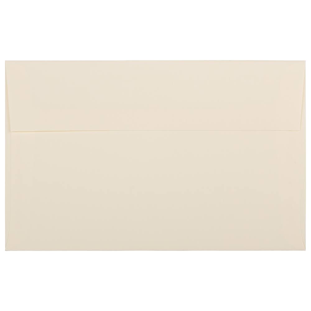 A10 Invitation Envelopes, 6 x 9.5, Ivory Laid, 1000/Carton D304601