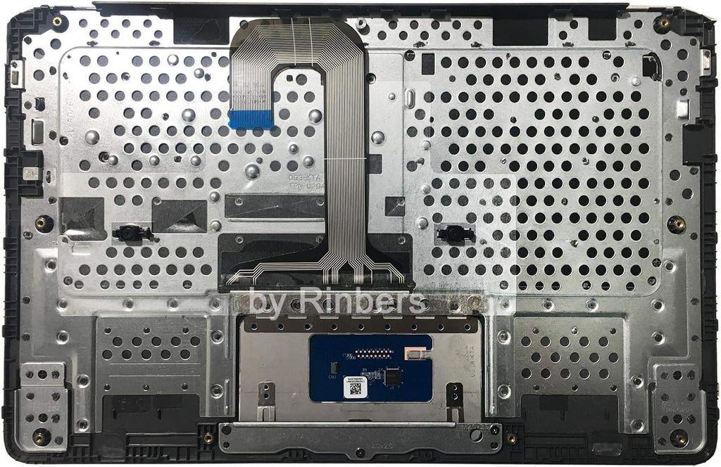 Black Palmrest Upper Case with Keyboard and Touchpad Assembly G2794