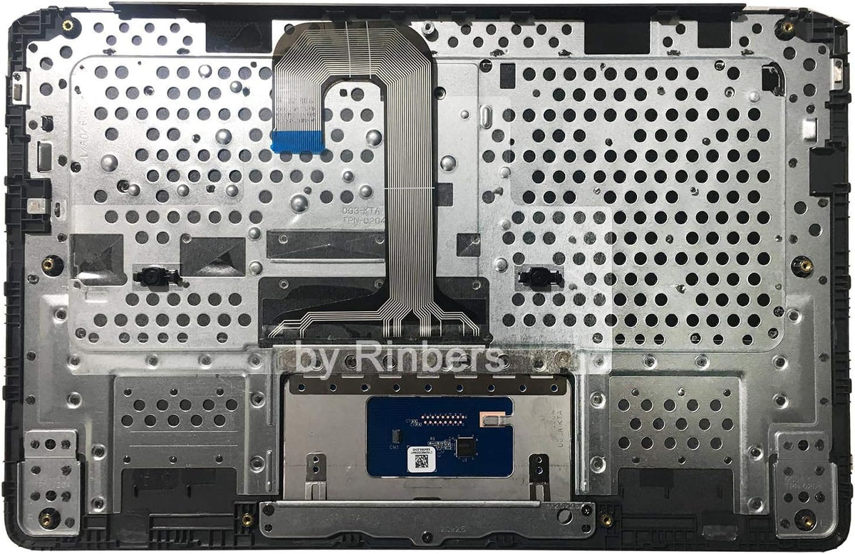 Black Palmrest Upper Case with Keyboard and Touchpad Assembly G2794