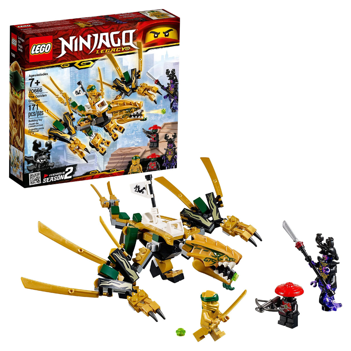 Golden Dragon Building Set (171 Pieces) U3494