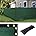 Black 6' x 50' Fence Privacy Screen with Grommets I62933