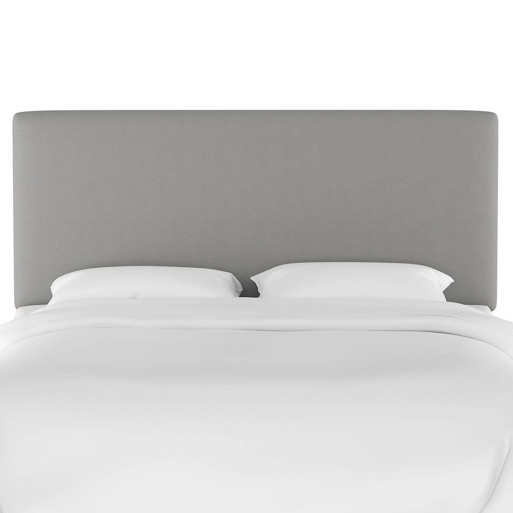 Navy Suede California King Headboard F7793