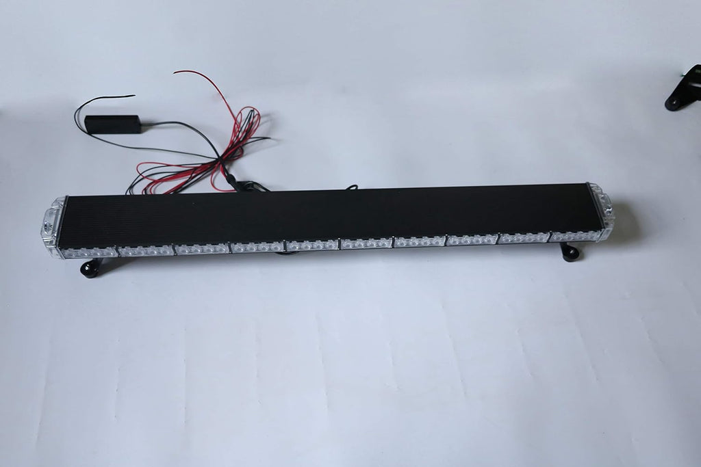 86 LED Amber Car Warning Strobe Light Bar H610395