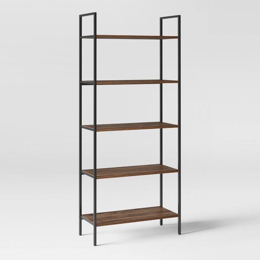 5-Shelf Trestle Ladder Bookcase T73054