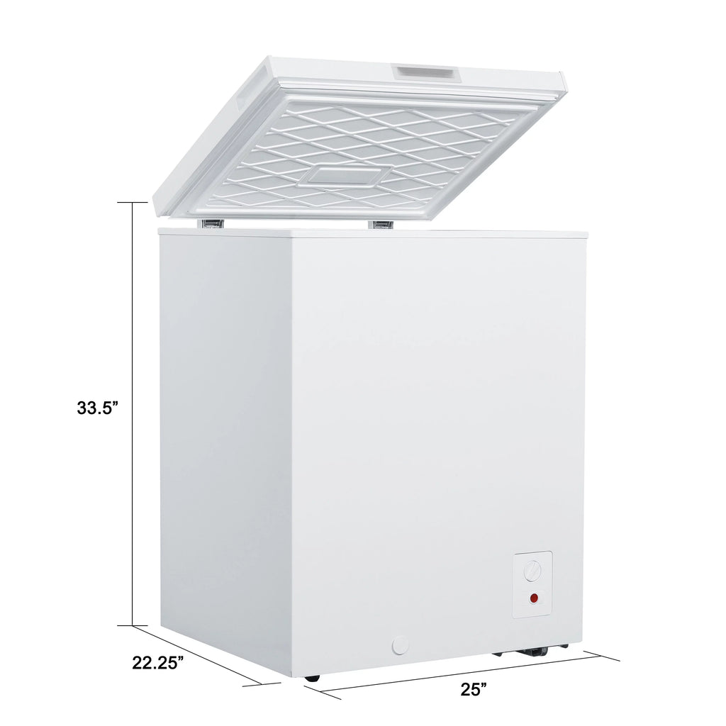 White 5.0 Cu. Ft. Freezer Chest P1533