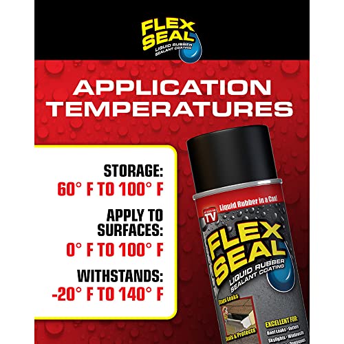 17 oz White Waterproof Rubber Spray Sealant D432582