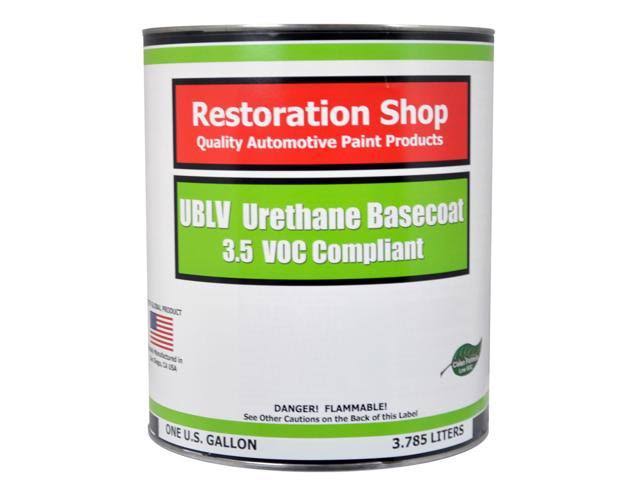 Canary Yellow 1 Gallon Low VOC Urethane Basecoat Auto Paint T222434