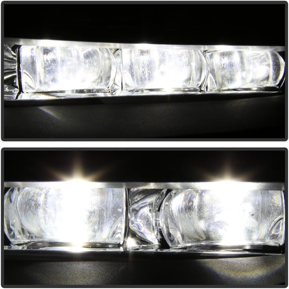 LED Fog Lights Bumper Lamps with Switch Assembly A3258