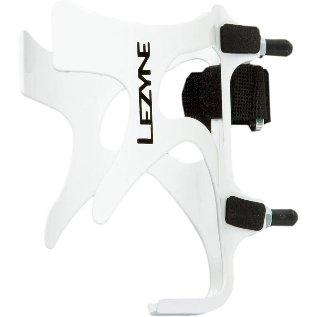 Alloy Bicycle Water Bottle Cage, White Y727220