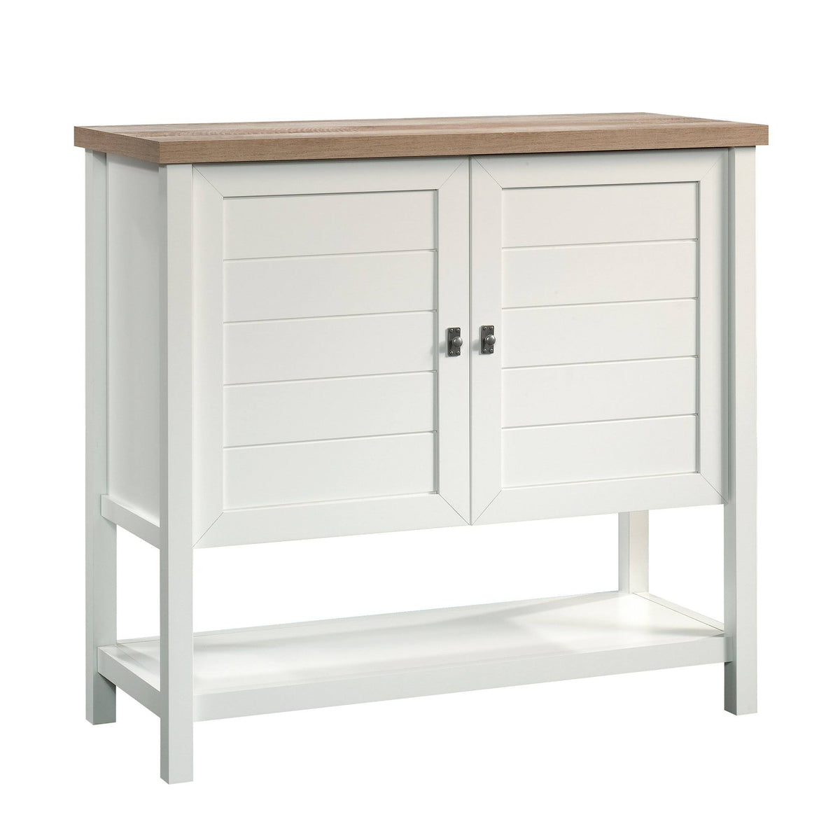 Soft White Storage Cabinet A327