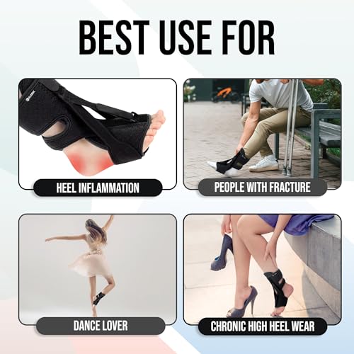 Black Plantar Fasciitis Night Splint O33742