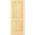 Paneled Solid Wood Unfinished Standard Door J9389