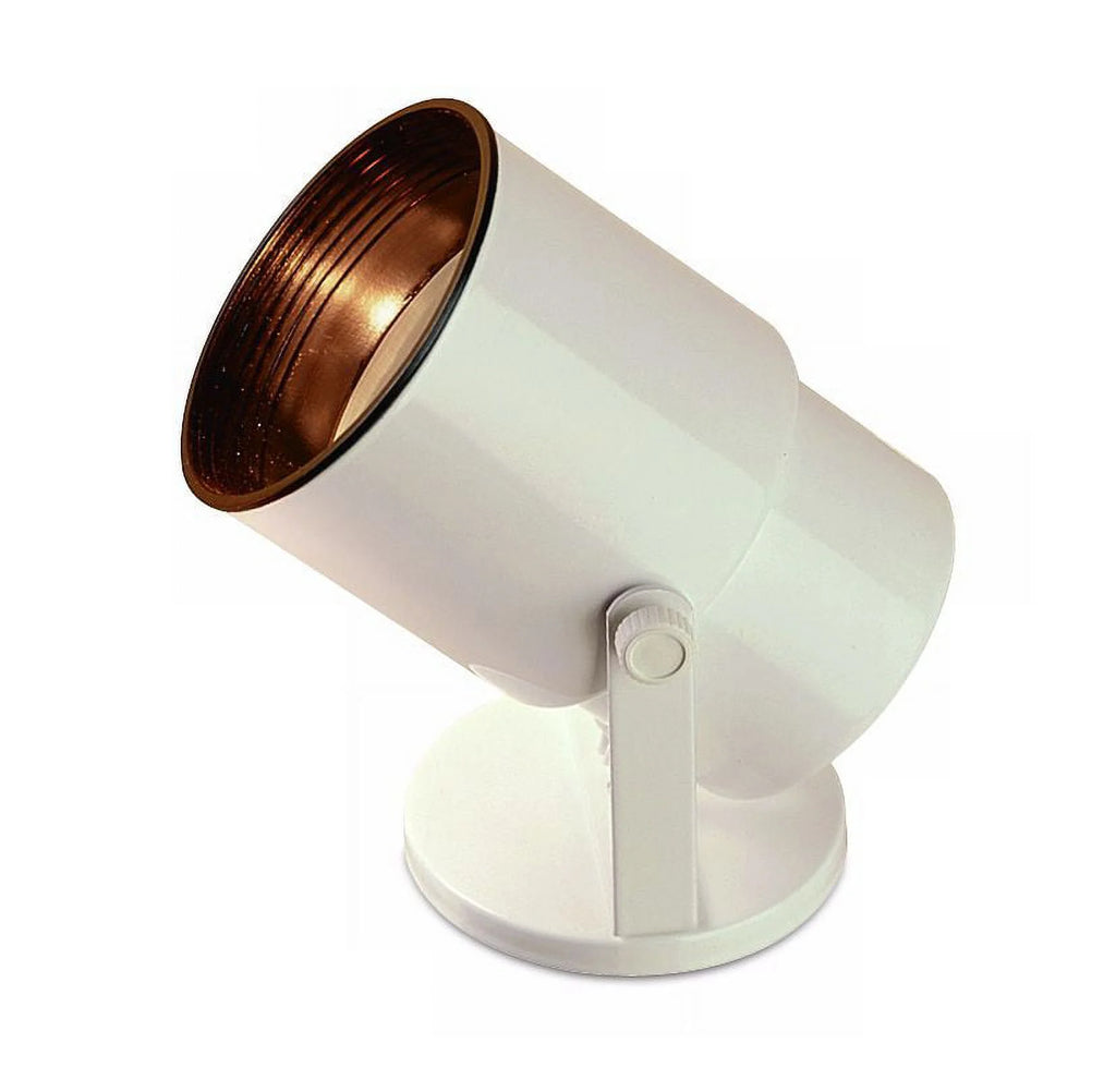 Gloss White Finish Indoor Accent Spot-Light 8" High T26004