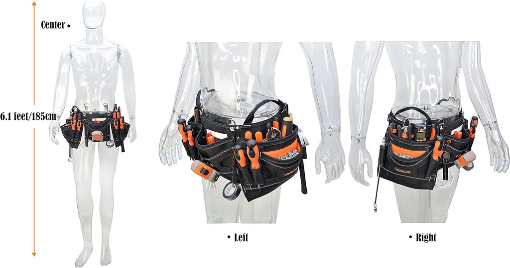 Heavy-Duty Electrician Tool Belt Y3852