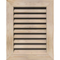 Unfinished Smooth Pine Gable Vent N1621