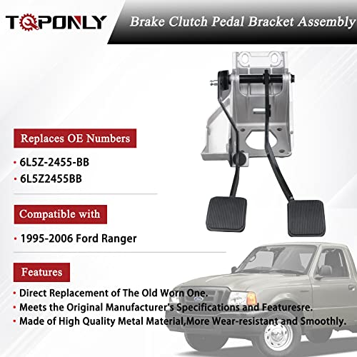 2 Pcs Brake or Clutch Pedal Pad P411