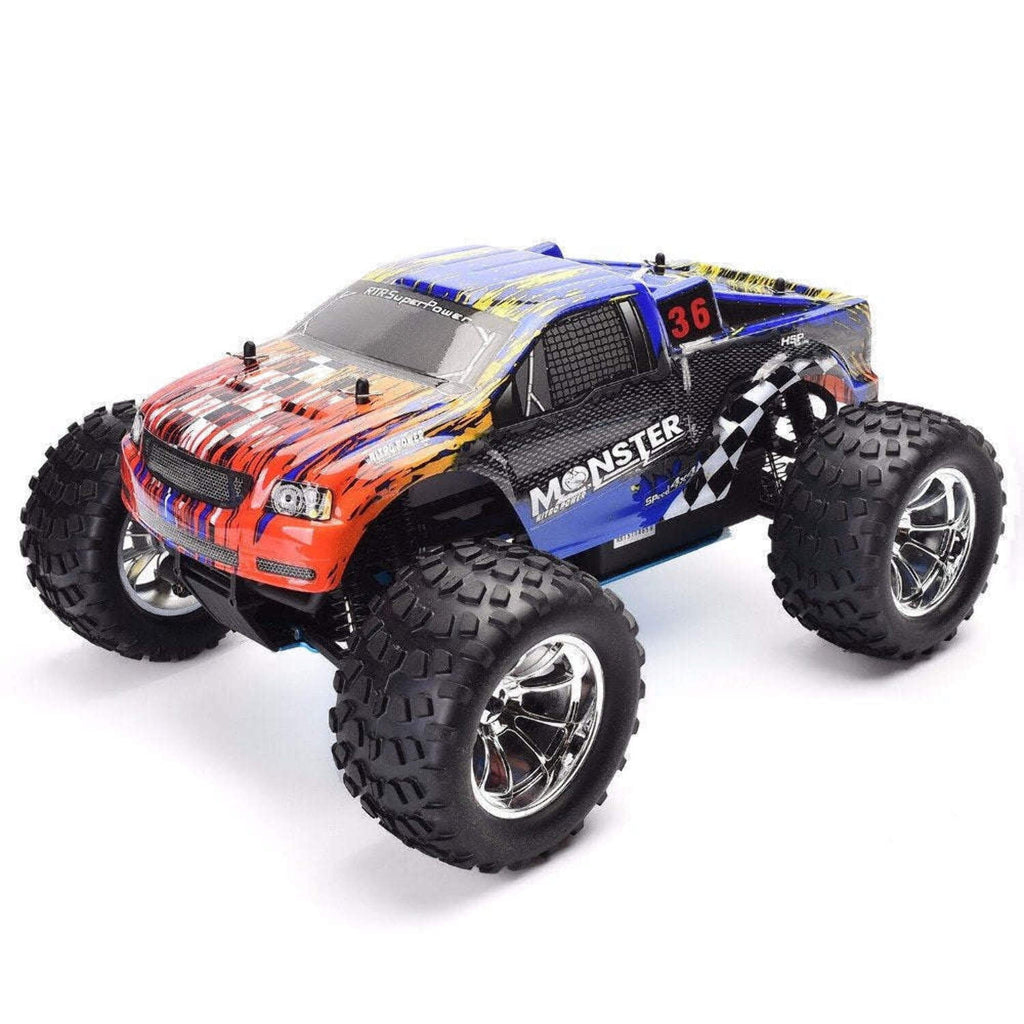 Nitro Gas Power 4wd Remote Control Monster Truck P19473