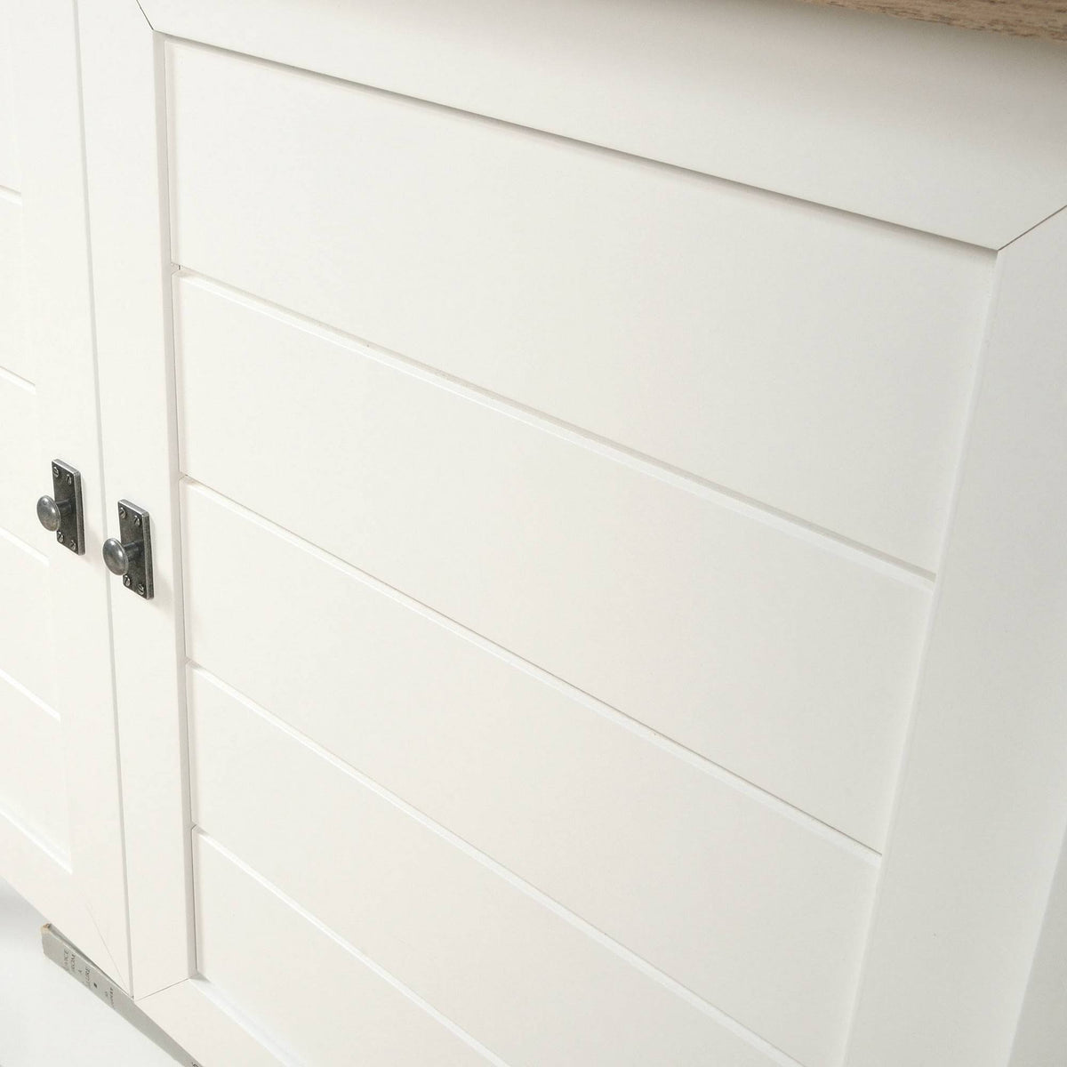 Soft White Storage Cabinet A327