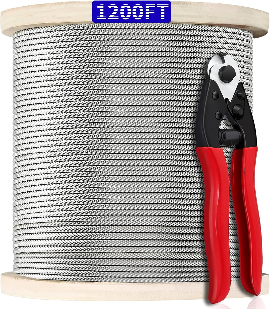 1/8 T316 Stainless Steel Cable 7 x 7 Strands A13378