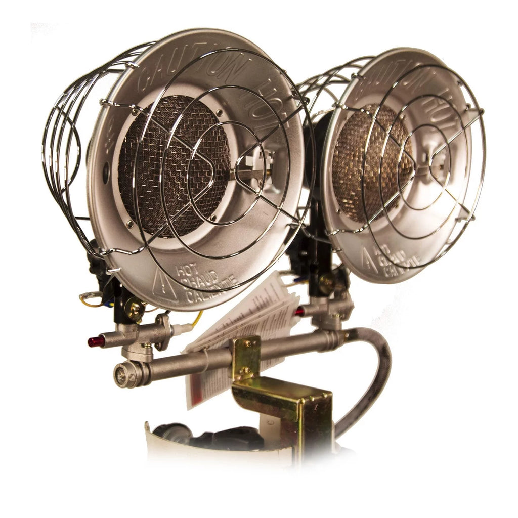 Double Burner Outdoor Propane Tank Top Radiant Heater B678