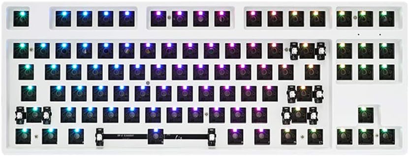 White Hotswap 60% Keyboard DIY Kit N305