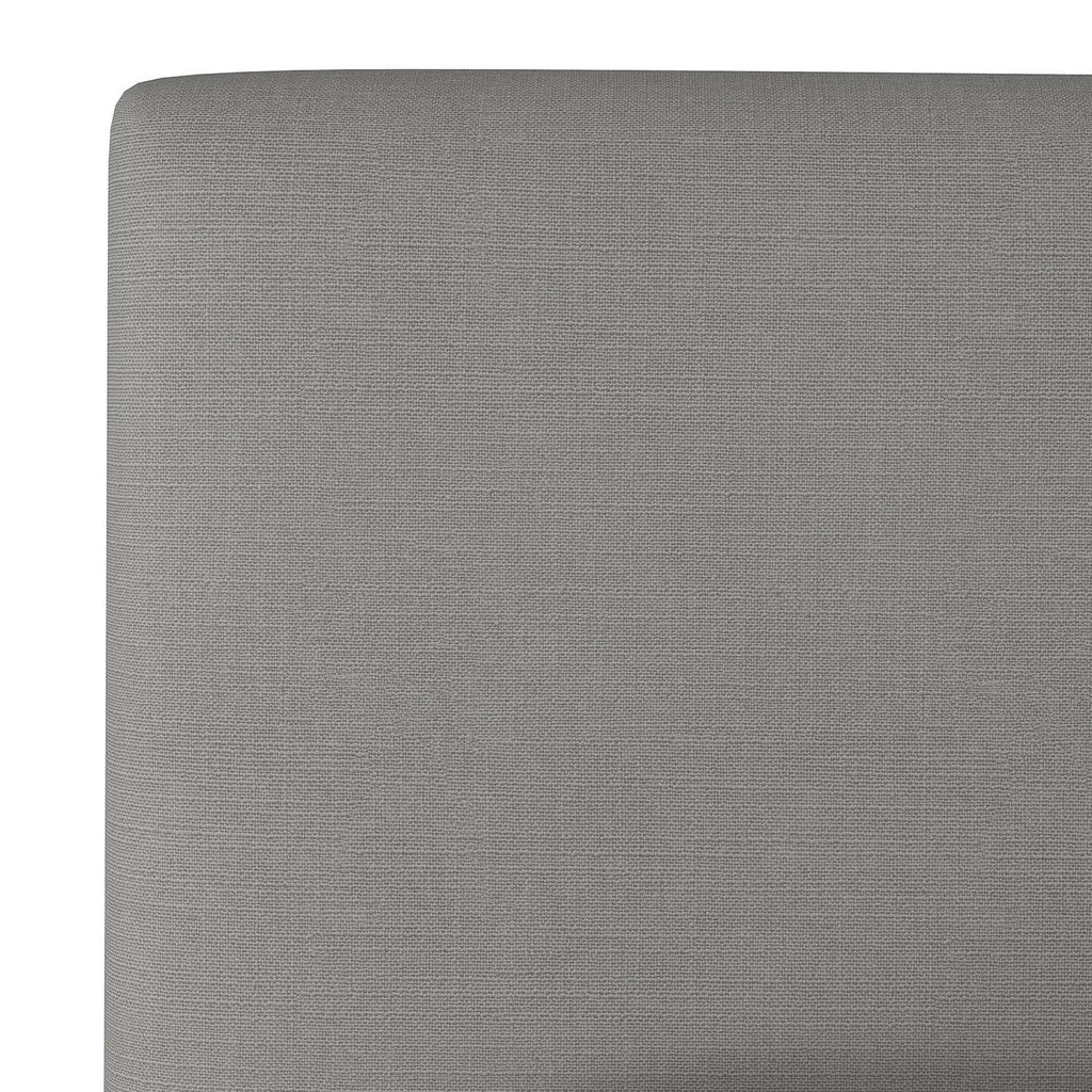 Navy Suede California King Headboard F7793