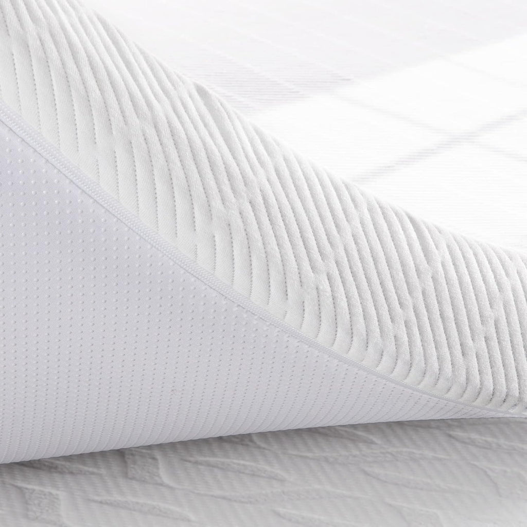 4 Inch Firm Twin Size Memory Foam Mattress Topper with Cooling Gel X8295
